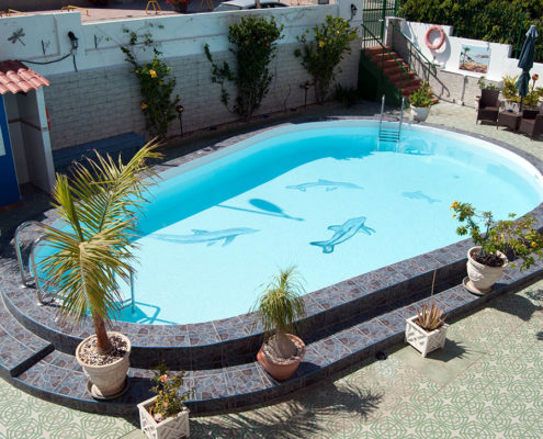 Erneuerung Sonnenterrasse Pool